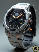 EMR220Q - NOVASTRIKE VORTEX X9™ Titanium Silver Watch